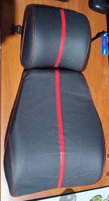 Set perna cervicala & suport lombar Ergocar, spuma cu memorie