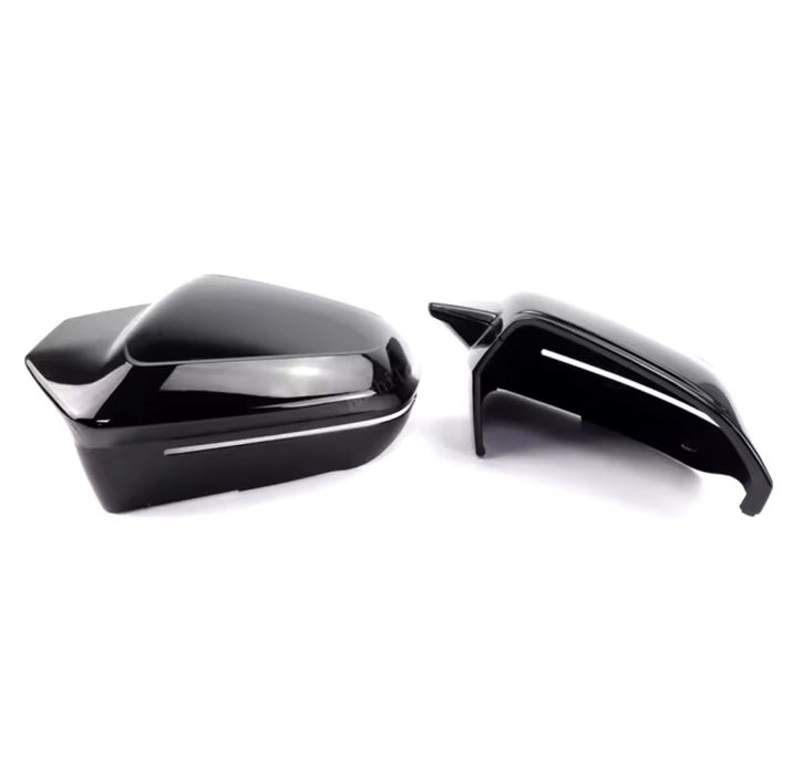 Capace oglinzi Bmw M Seria 5 7 i7 G60 G70 G90 negru lucios cu prinderi