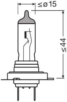 Osram H7 Night Breaker 200 12V, 58W, PX26d, 3550K, комплект