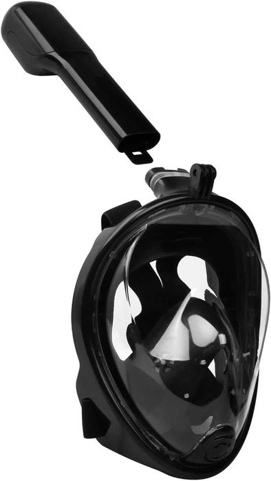 Masca snorkeling L/XL full-face vizibilitate 180° sistem anti-aburire