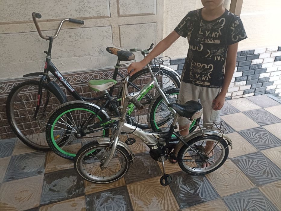 Велосипедлар 3 та