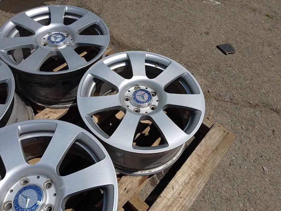 17 цола 5 х 112  мм Мерцедес ЕС класа - Оригинал  8 инча / ЕТ 43