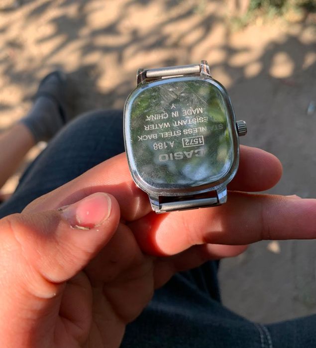 Часы Casio A168.