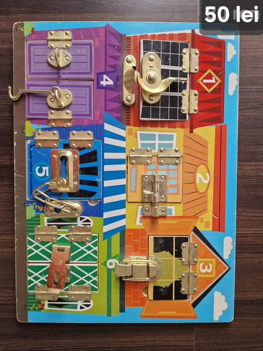 Tabla lemn Melissa & Doug