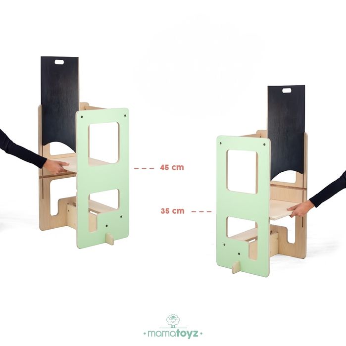 Учебна кула Flip Монтесори 3в1