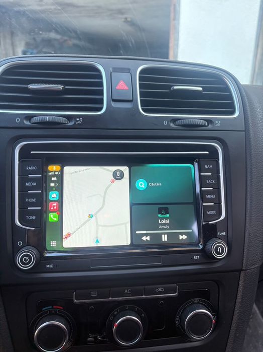 Navigatie Carplay Android auto 4GB Ram Vw Passat Golf Tiguan Octavia