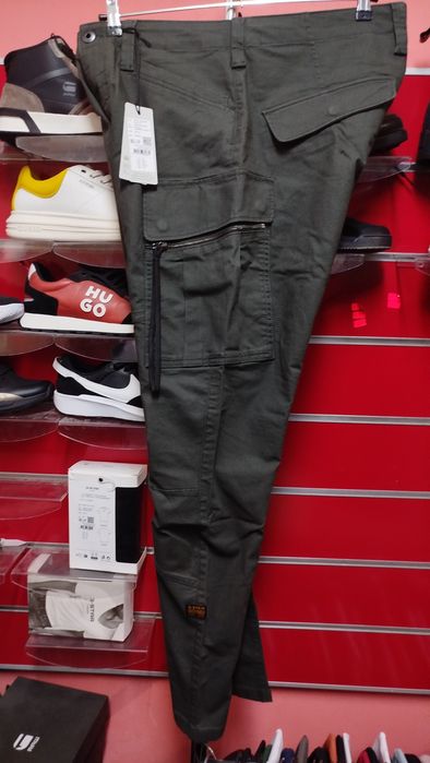 Оригинален панталон G-Star Raw Zip Pocket W36 L34 нов мъжки карго