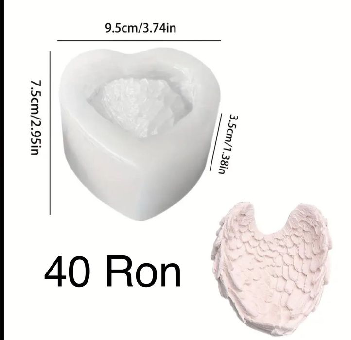 Matrițe pentru rășină epoxidica și lumânări