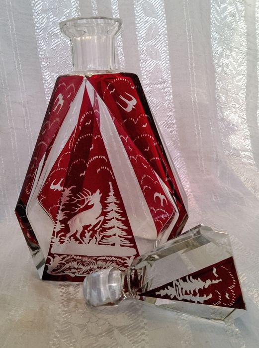 Старинный штоф Эгерманн.