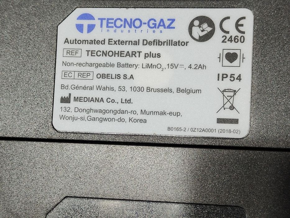 Defibrilator Technoheart plus AED