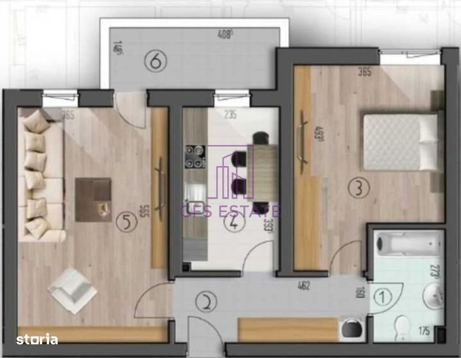 Inchiriere apartament 2 camere Berceni|Centrala|Parcare