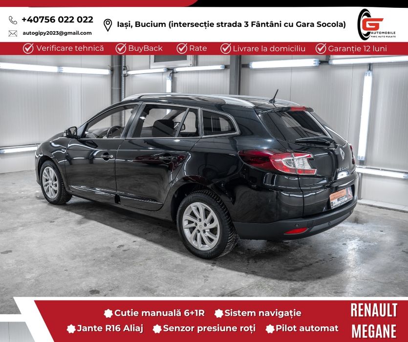 Renault Megan Break 15dci Euro6 Navi Climatronic Garanție Rate  TBI