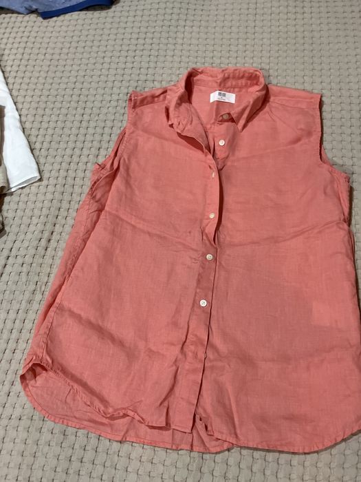 Блузки Uniqlo , massimo dutti , lacoste