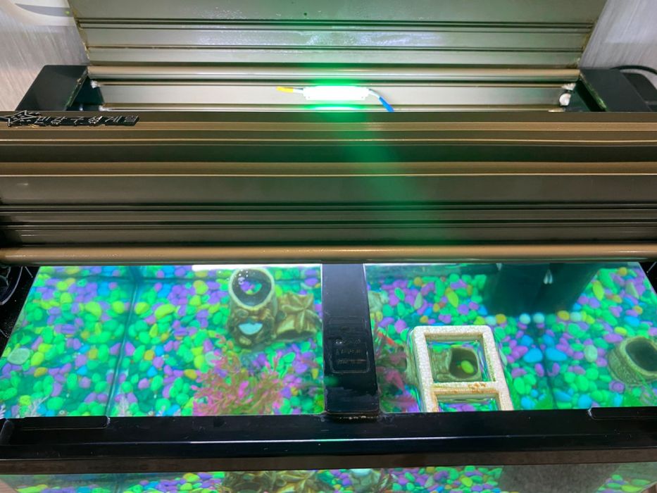 Аквариум заводской без швов