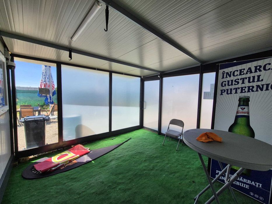 2 Containere + 2 Terase – Ideal pentru Spațiu Comercial / Fast-Food