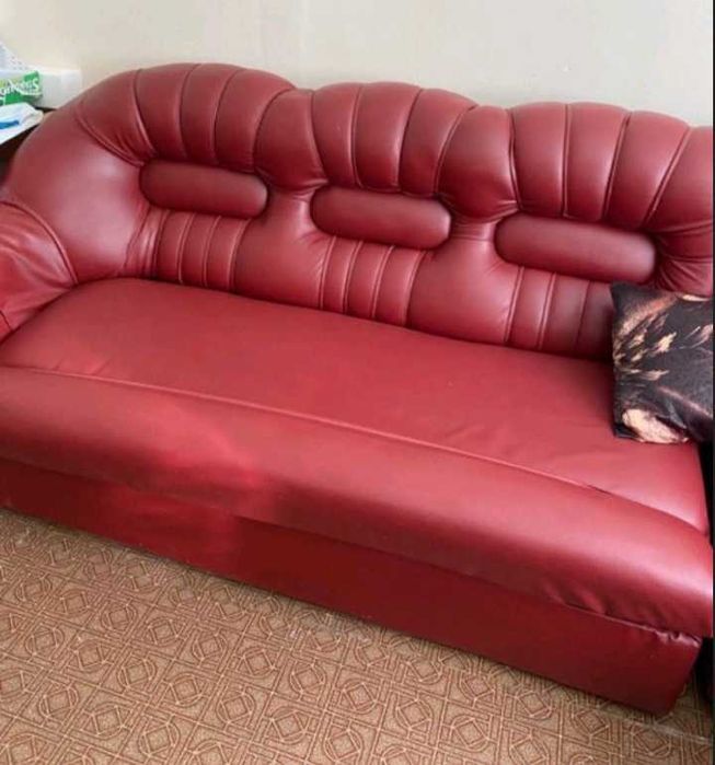 Холна гарнитура еко кожа