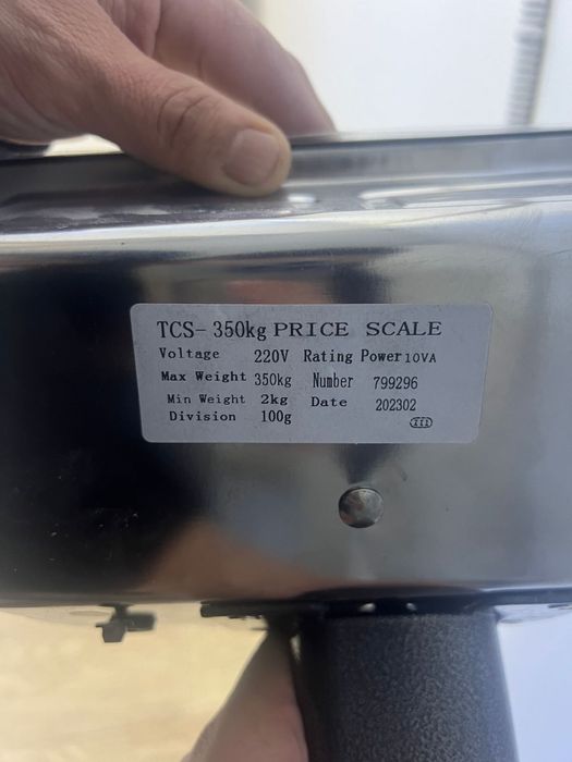Продам весы новые 350 кг