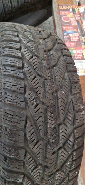 Алуминиеви джанти със зимни гуми от Опел зафира б