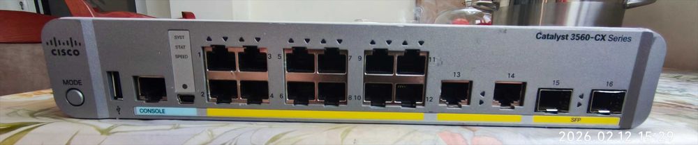 Суич Cisco Catalyst 3560-CX