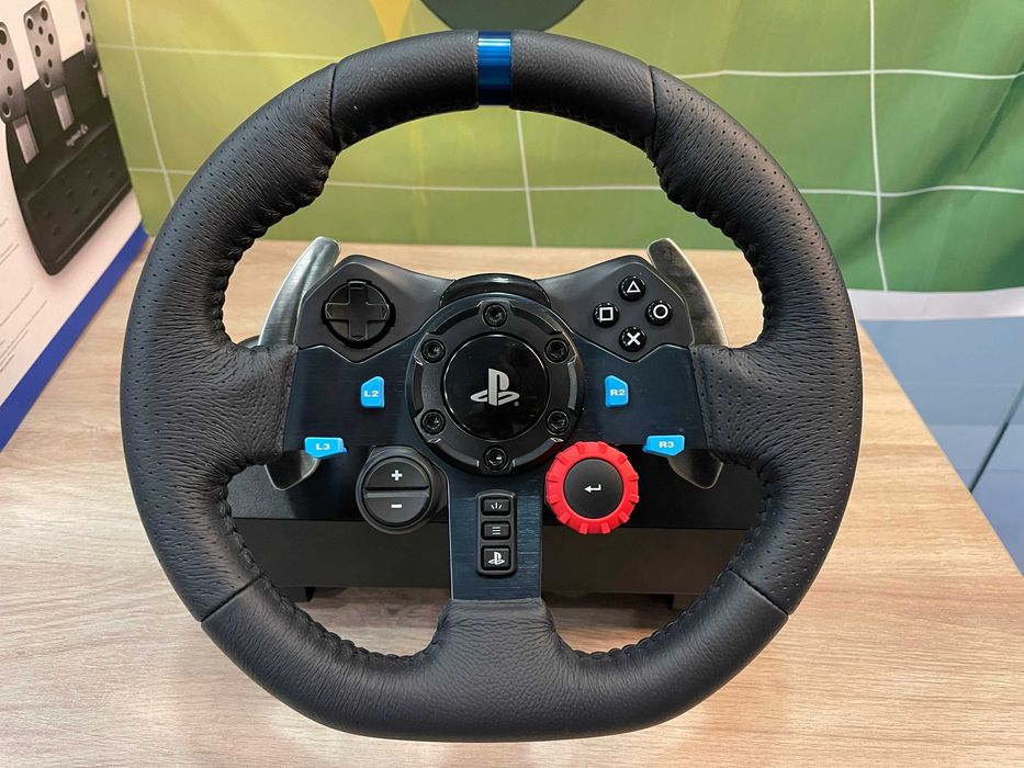 Пълен комплект волан Logitech G29 с педали и скоростен лост (още в гаранция) - Magic Games