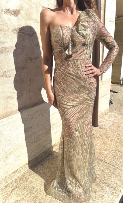 Официална дълга бална рокля