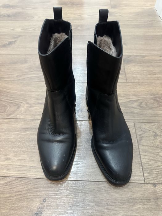 Продам полу ботинки кожанные