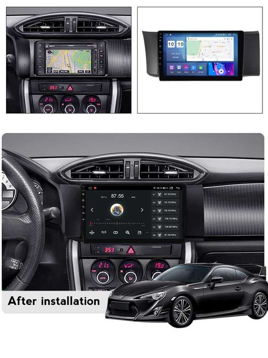 Navigatie Subaru BRZ  Toyota GT 86 2012-2016, 2GB 4GB 8GB Garantie