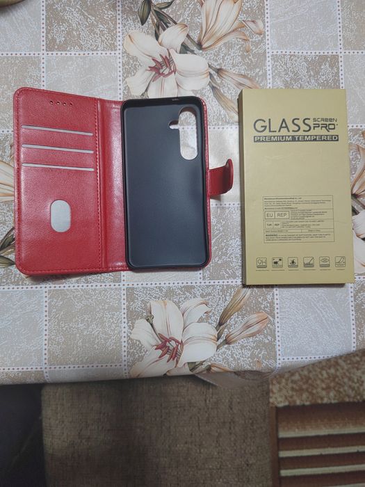 Калъф за Самсунг Галакси S25 плюс 3 броя стъклен протектор