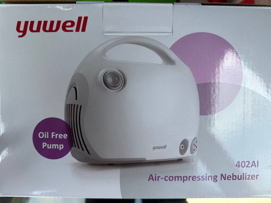 Ингалятор небулайзер Yuwell 403 D yeng yaxshi sfati 100% lik