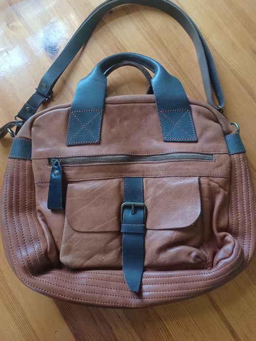 Дамска кожена чанта Barcelona