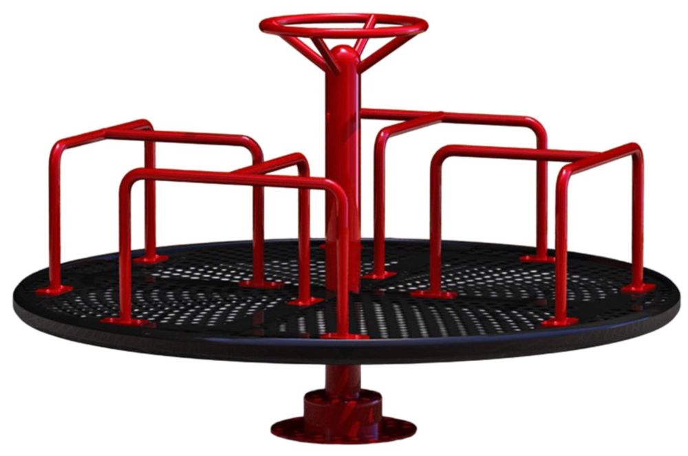 Детская уличная карусель / Детские игровые комплексы от HappyPlay