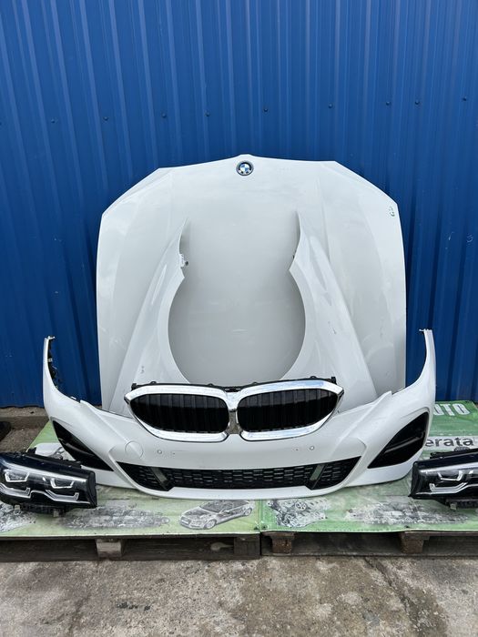 Bară față completă, capotă, aripi, faruri BMW G20