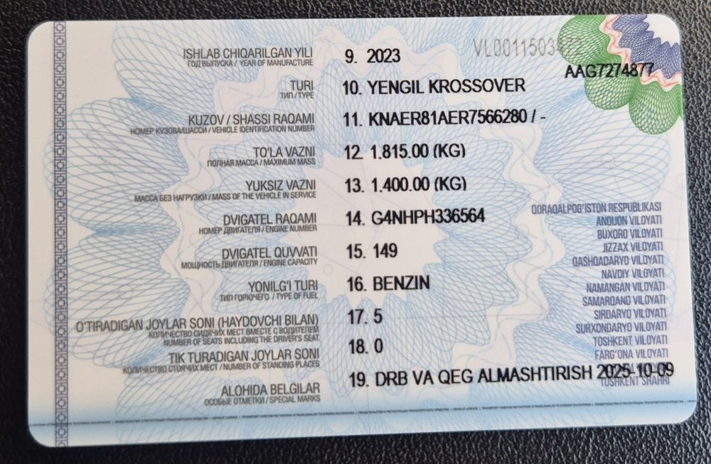 KIA Seltos 2023 y. 48.000 yurgan.