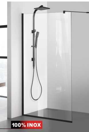 Paravan cabina de dus walk-in Aqua Roy sticla 8 mm clara securizata