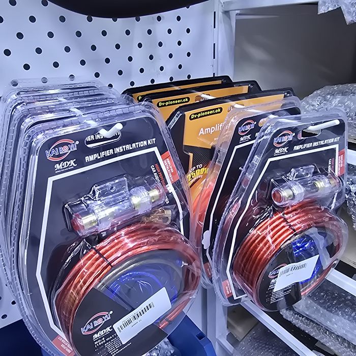 Комплект проводов буфера. Разные толщина есть. Провода для сабвуфера