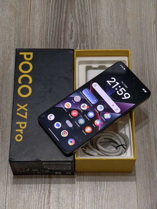 Poco X7 Pro 256 gb Ram 8 5G полный комплект