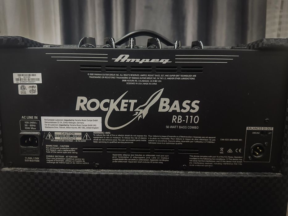 Ampeg 1x10 RB Комбоусилитель