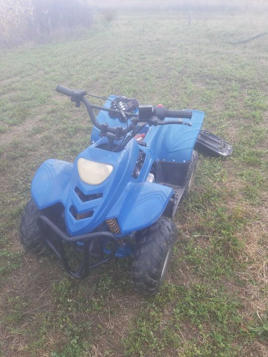 ATV copii 49cc 4T – Albastru, stare bună