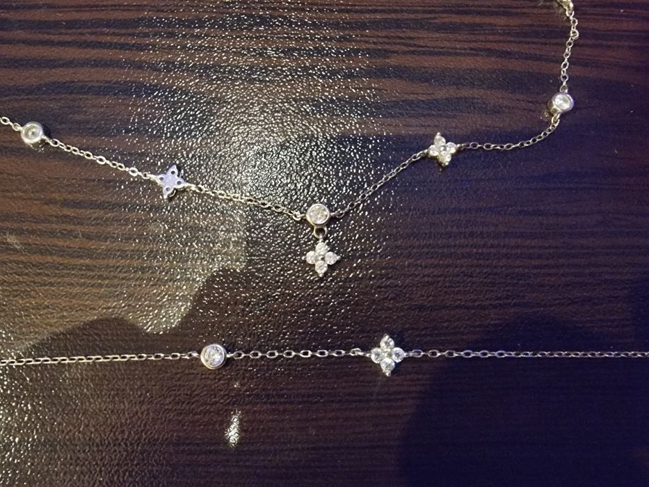 Дамски сребърни бижута Celestia с Родий и Цирконий