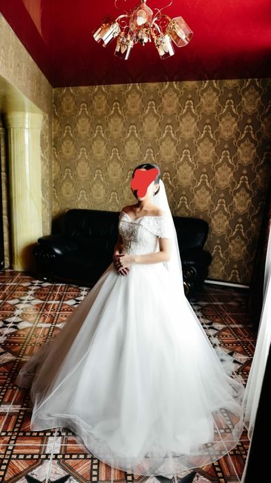 Продам свадебное платье .