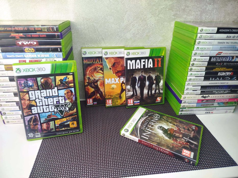 Игровые диски Лицензионные на Xbox 360