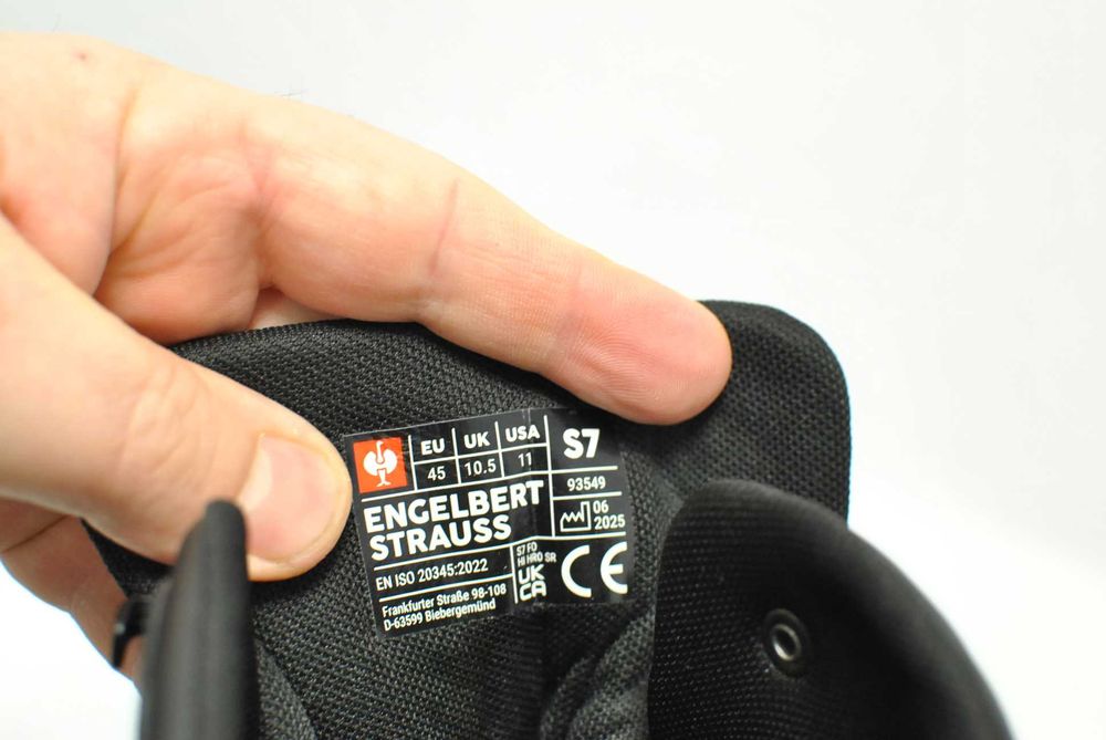 Engelbert Strauss ghete de piele marimea 45  (3831E22)