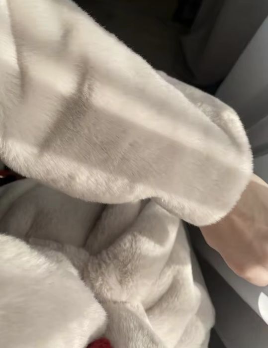 Топло плюшено палто