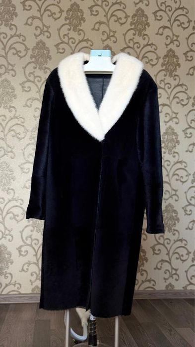 Шуба со стриженной норкой