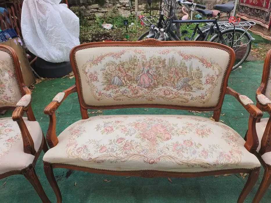 Барокова гарнитура - диван с две кресла