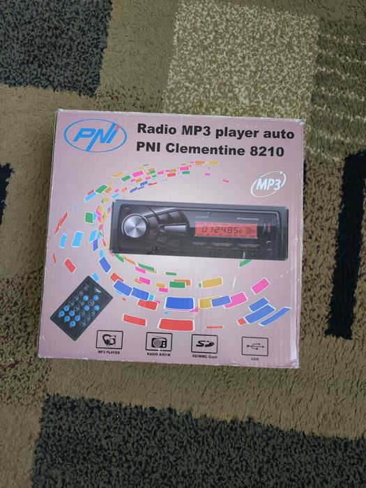 Casetofon  Radio MP3 player auto PNI Clementine 8210
