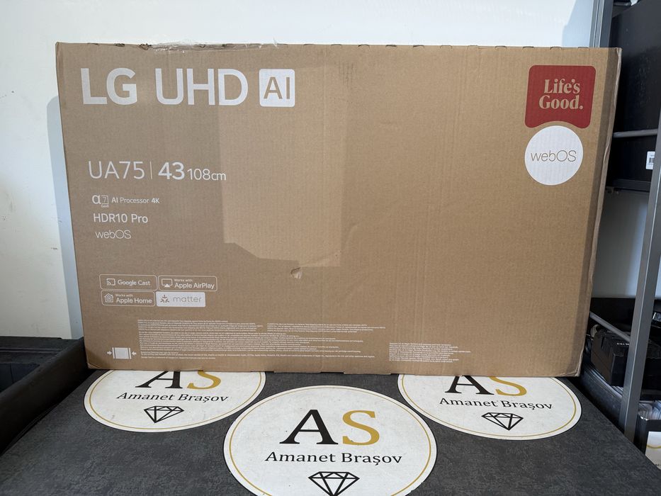 Smart Tv Lg 43UA75003LA UltraHD 4K 108cm Nou