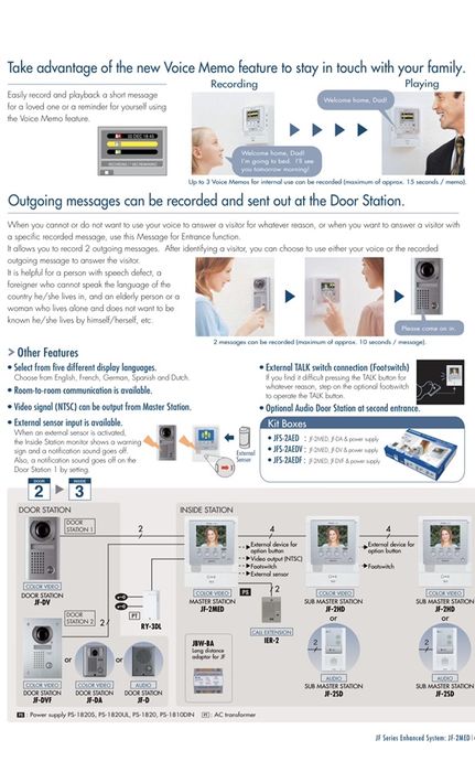 Домофон Aiphone. Сделано в Японии