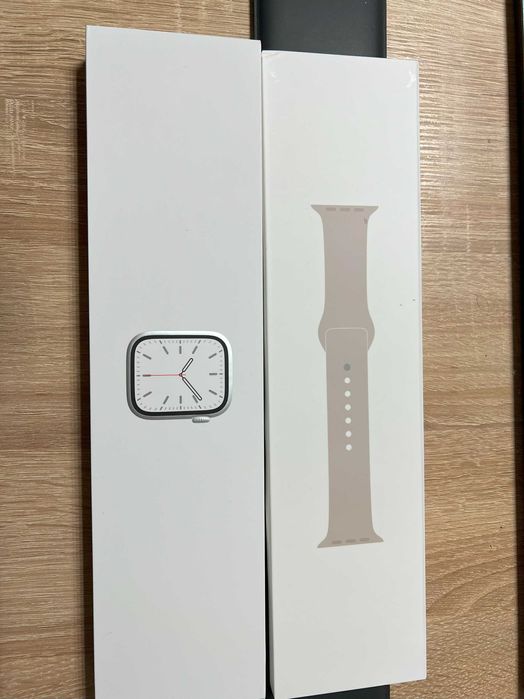 Apple Watch Series 7 Stainless Steel 45 mm Starlight (GPS + Cellular)