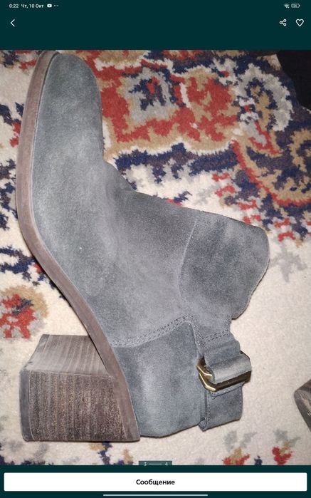 Franco sarto из США натуральной замши 34 - 35